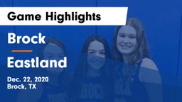Brock  vs Eastland  Game Highlights - Dec. 22, 2020
