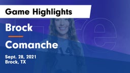 Brock  vs Comanche  Game Highlights - Sept. 28, 2021
