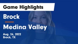 Brock  vs Medina Valley Game Highlights - Aug. 26, 2022