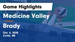 Medicine Valley  vs Brady  Game Highlights - Oct. 6, 2020