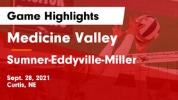 Medicine Valley  vs Sumner-Eddyville-Miller  Game Highlights - Sept. 28, 2021