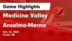 Medicine Valley  vs Anselmo-Merna  Game Highlights - Oct. 24, 2022