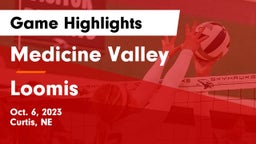 Medicine Valley  vs Loomis  Game Highlights - Oct. 6, 2023