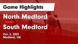 North Medford  vs South Medford  Game Highlights - Oct. 3, 2023
