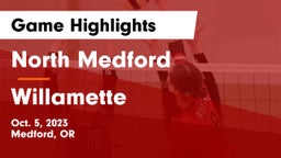 North Medford  vs Willamette  Game Highlights - Oct. 5, 2023