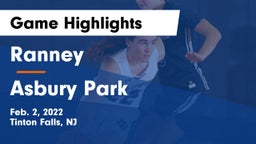 Ranney  vs Asbury Park  Game Highlights - Feb. 2, 2022