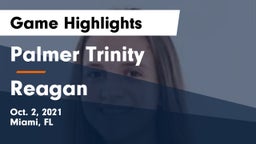 Palmer Trinity  vs Reagan  Game Highlights - Oct. 2, 2021