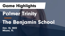 Palmer Trinity  vs The Benjamin School Game Highlights - Oct. 10, 2022