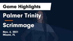 Palmer Trinity  vs Scrimmage Game Highlights - Nov. 6, 2021