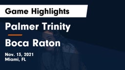 Palmer Trinity  vs Boca Raton  Game Highlights - Nov. 13, 2021