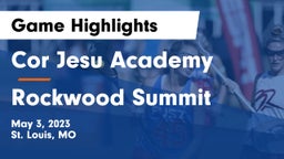 Cor Jesu Academy vs Rockwood Summit  Game Highlights - May 3, 2023