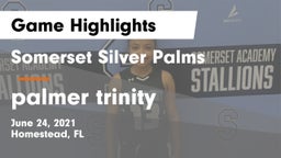 Somerset Silver Palms vs palmer trinity Game Highlights - June 24, 2021