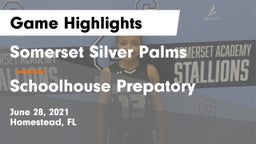 Somerset Silver Palms vs Schoolhouse Prepatory Game Highlights - June 28, 2021