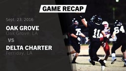 Recap: Oak Grove  vs. Delta Charter 2016