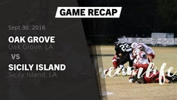 Recap: Oak Grove  vs. Sicily Island  2016