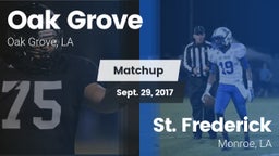 Matchup: Oak Grove High vs. St. Frederick  2017