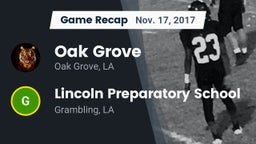 Recap: Oak Grove  vs. Lincoln Preparatory School 2017