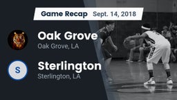 Recap: Oak Grove  vs. Sterlington  2018