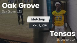 Matchup: Oak Grove High vs. Tensas  2018