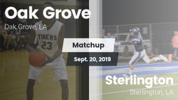 Matchup: Oak Grove High vs. Sterlington  2019