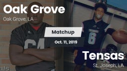 Matchup: Oak Grove High vs. Tensas  2019