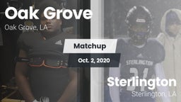 Matchup: Oak Grove High vs. Sterlington  2020