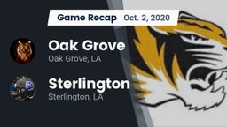 Recap: Oak Grove  vs. Sterlington  2020