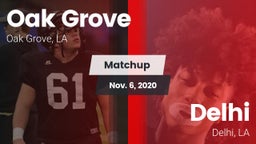 Matchup: Oak Grove High vs. Delhi  2020