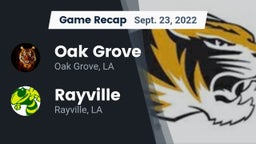Recap: Oak Grove  vs. Rayville  2022