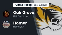 Recap: Oak Grove  vs. Homer  2022