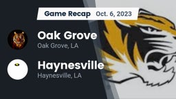 Recap: Oak Grove  vs. Haynesville  2023