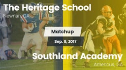 Matchup: The Heritage School vs. Southland Academy  2017