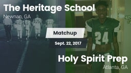 Matchup: The Heritage School vs. Holy Spirit Prep  2017