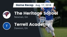 Recap: The Heritage School vs. Terrell Academy  2018