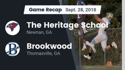 Recap: The Heritage School vs. Brookwood  2018