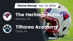 Recap: The Heritage School vs. Tiftarea Academy  2018