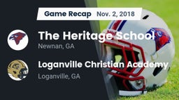 Recap: The Heritage School vs. Loganville Christian Academy  2018