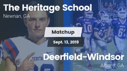 Matchup: The Heritage School vs. Deerfield-Windsor  2019