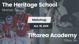 Matchup: The Heritage School vs. Tiftarea Academy  2019
