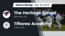 Recap: The Heritage School vs. Tiftarea Academy  2019