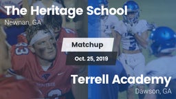 Matchup: The Heritage School vs. Terrell Academy  2019