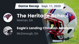 Recap: The Heritage School vs. Eagle's Landing Christian Academy  2020