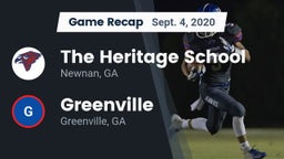 Recap: The Heritage School vs. Greenville  2020