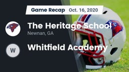 Recap: The Heritage School vs. Whitfield Academy 2020