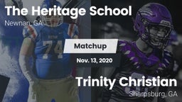 Matchup: The Heritage School vs. Trinity Christian  2020