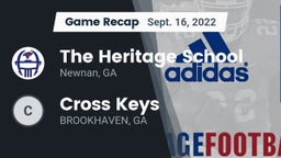 Recap: The Heritage School vs. Cross Keys  2022