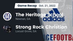 Recap: The Heritage School vs. Strong Rock Christian  2022