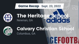 Recap: The Heritage School vs. Calvary Christian School 2022