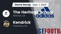 Recap: The Heritage School vs. Kendrick  2023