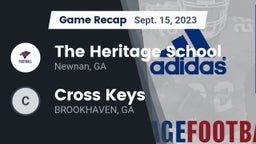 Recap: The Heritage School vs. Cross Keys  2023